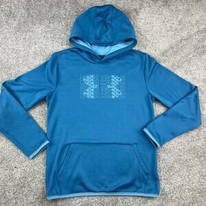 Under Armour Cold Gear YXL Teal Hoodie
